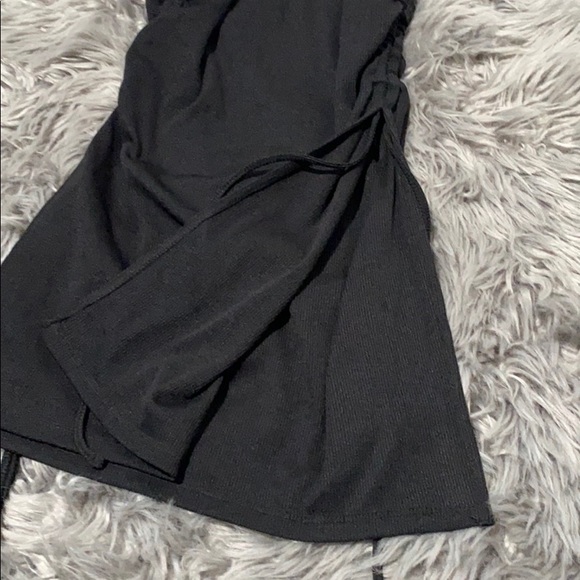 Zara Ribbed Top with Gathered Details Top - Picture 5 of 10